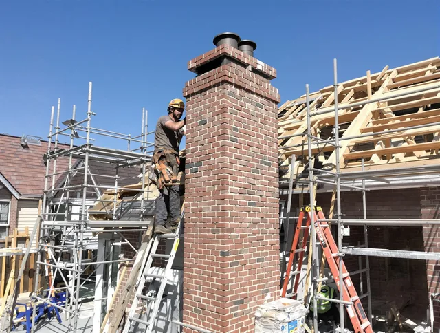 New chimney installation completed by Colton Chimney Sweep in Colton, CA
